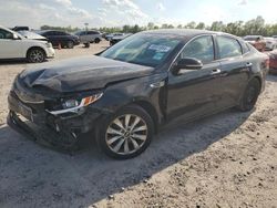 Salvage cars for sale at Houston, TX auction: 2018 KIA Optima LX