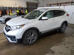 Salvage cars for sale at Candia, NH auction: 2021 Honda CR-V Touring