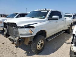 Salvage cars for sale at Wilmer, TX auction: 2015 Dodge 3500 Laramie