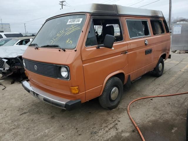 1982 Volkswagen Vanagon Campmobile