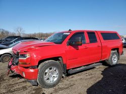 Salvage cars for sale at Des Moines, IA auction: 2018 Chevrolet Silverado K1500 LT