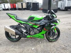 Salvage motorcycles for sale at Lebanon, TN auction: 2023 Kawasaki ZX636 K