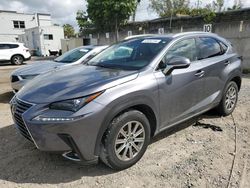 Salvage cars for sale from Copart Opa Locka, FL: 2019 Lexus NX 300 Base