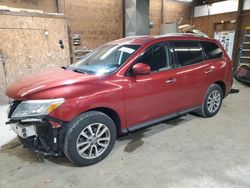 Salvage cars for sale from Copart Ebensburg, PA: 2016 Nissan Pathfinder S