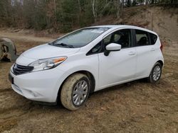 Salvage cars for sale at North Billerica, MA auction: 2016 Nissan Versa Note S