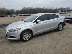 Salvage cars for sale at Conway, AR auction: 2016 Ford Fusion S