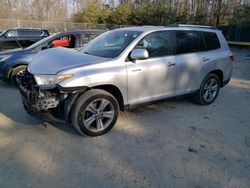 Salvage cars for sale from Copart Waldorf, MD: 2011 Toyota Highlander Limited