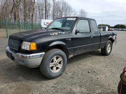 Ford salvage cars for sale: 2003 Ford Ranger Super Cab