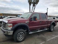 Salvage trucks for sale at Van Nuys, CA auction: 2008 Ford F350 SRW Super Duty