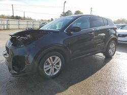 Salvage cars for sale from Copart Montgomery, AL: 2017 KIA Sportage LX