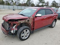 Salvage cars for sale at Hampton, VA auction: 2014 Chevrolet Equinox LTZ