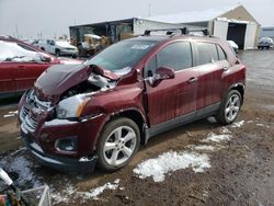 Chevrolet Trax Vehiculos salvage en venta: 2016 Chevrolet Trax LTZ