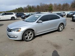 Salvage cars for sale at Brookhaven, NY auction: 2014 Volkswagen Passat SEL