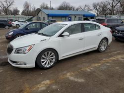 Salvage cars for sale at Wichita, KS auction: 2016 Buick Lacrosse