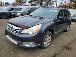 Subaru salvage cars for sale: 2011 Subaru Outback 2.5I Limited