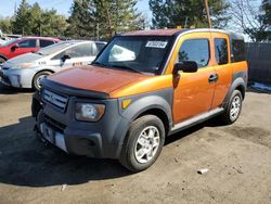 Honda Element LX Vehiculos salvage en venta: 2007 Honda Element LX