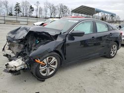 Salvage cars for sale from Copart Spartanburg, SC: 2017 Honda Civic LX