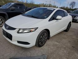 Salvage cars for sale at Cahokia Heights, IL auction: 2013 Honda Civic EX
