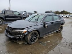 Salvage cars for sale at Hayward, CA auction: 2022 Honda Civic Sport
