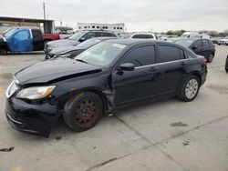 Salvage cars for sale at Grand Prairie, TX auction: 2014 Chrysler 200 LX