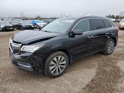 Salvage cars for sale from Copart Elgin, IL: 2014 Acura MDX Technology