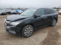 Salvage cars for sale at Elgin, IL auction: 2014 Acura MDX Technology