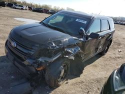 Ford Explorer salvage cars for sale: 2014 Ford Explorer Police Interceptor