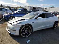 Salvage cars for sale from Copart Vallejo, CA: 2020 Tesla Model 3