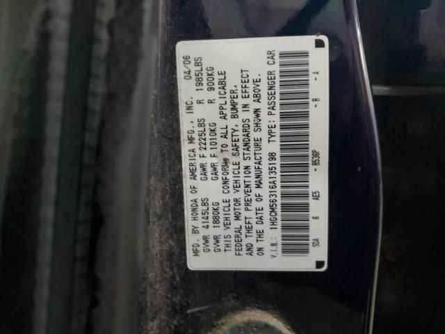 2006 Honda Accord SE