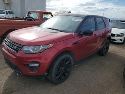 Land Rover salvage cars for sale: 2015 Land Rover Discovery Sport HSE