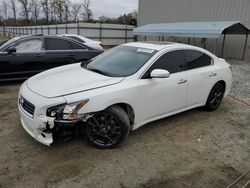 Salvage cars for sale at Spartanburg, SC auction: 2014 Nissan Maxima S