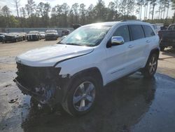 Salvage cars for sale at Harleyville, SC auction: 2014 Jeep Grand Cherokee Limited