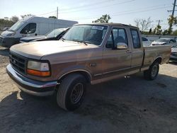 Salvage cars for sale at Riverview, FL auction: 1993 Ford F150