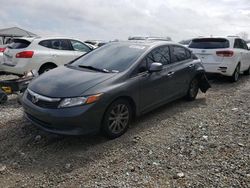 Salvage vehicles for parts for sale at auction: 2012 Honda Civic EX