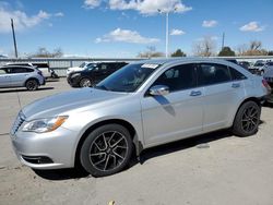 Salvage cars for sale at Littleton, CO auction: 2012 Chrysler 200 Limited