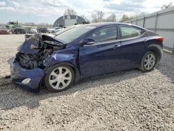 Salvage cars for sale at Wichita, KS auction: 2013 Hyundai Elantra GLS