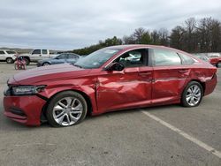 Salvage cars for sale at Brookhaven, NY auction: 2019 Honda Accord LX