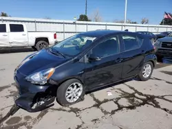 Salvage cars for sale at Littleton, CO auction: 2015 Toyota Prius C
