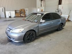 Salvage cars for sale at Lufkin, TX auction: 2004 Honda Civic EX