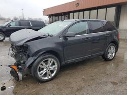 Salvage cars for sale from Copart Fort Wayne, IN: 2013 Ford Edge Limited
