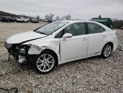 Lexus HS 250H salvage cars for sale: 2010 Lexus HS 250H