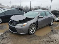 Salvage cars for sale at Columbus, OH auction: 2015 Toyota Camry LE