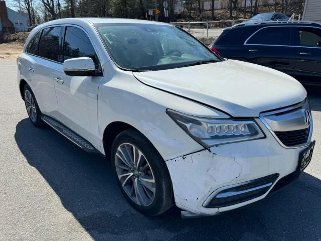 2018 Acura MDX Technology