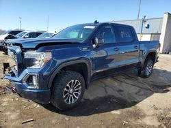 Salvage cars for sale from Copart Woodhaven, MI: 2020 GMC Sierra K1500 AT4
