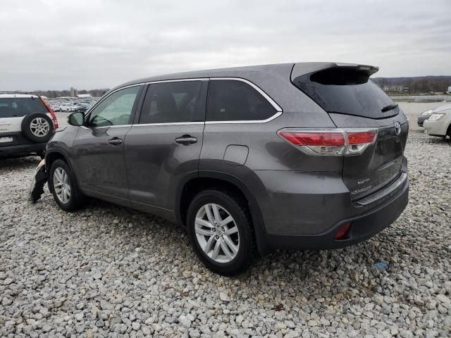 2015 Toyota Highlander LE