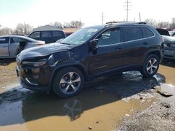 Salvage cars for sale from Copart Columbus, OH: 2019 Jeep Cherokee Limited