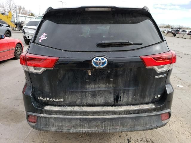 2019 Toyota Highlander Hybrid