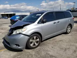 Salvage cars for sale at Sun Valley, CA auction: 2014 Toyota Sienna