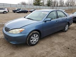 Toyota salvage cars for sale: 2004 Toyota Camry LE