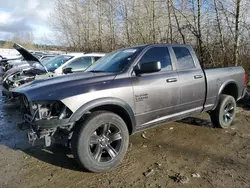 Dodge Vehiculos salvage en venta: 2022 Dodge RAM 1500 Classic SLT